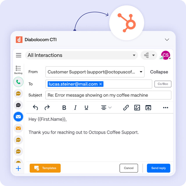 HubSpot CTI