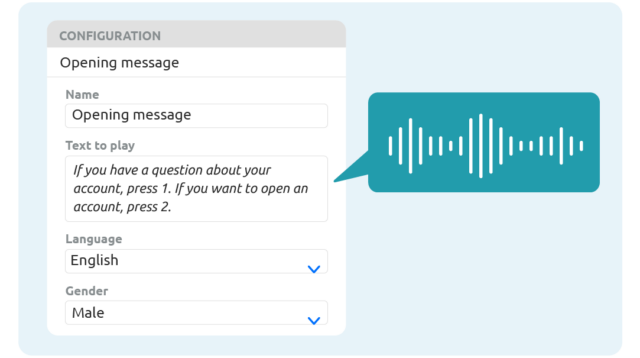 Funzionalità di SMS a Risposta vocale interattiva (IVR)