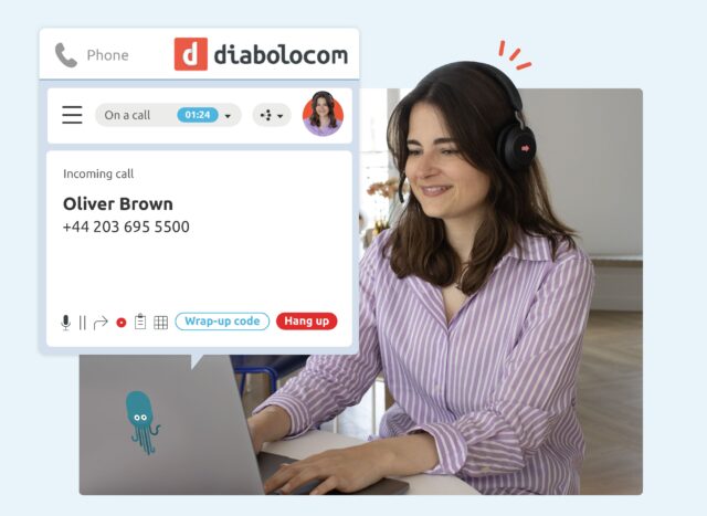Il call center virtuale di Diabolocom offre un'esperienza migliorata per i clienti.